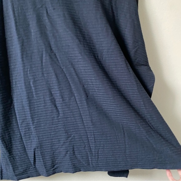 FP Movement Free People Oversized Navy Blue Ribbed Turtleneck Sweater XS - Picture 8 of 14